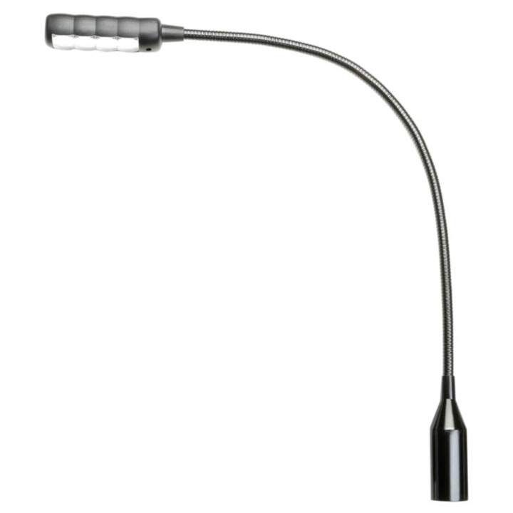 Adam Hall - SLED1 ULTRA  XLR 4C Lampada a Collo di Cigno