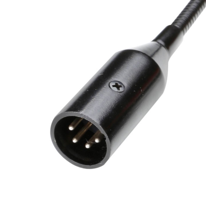 Adam Hall - SLED1 ULTRA  XLR 4C Lampada a Collo di Cigno