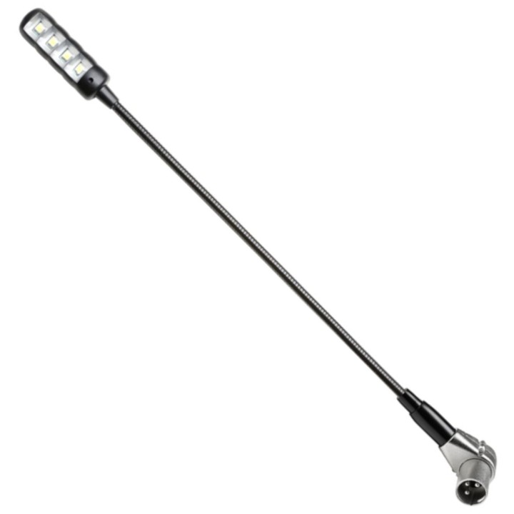 Adam Hall - SLED1 ULTRAXLR3A Lampada a Collo d'Oca XLR