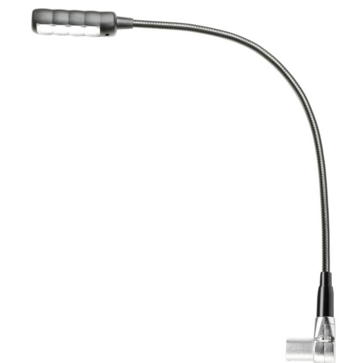 Adam Hall - SLED1 ULTRA XLR 4AC Lampada a Collo d'Oca