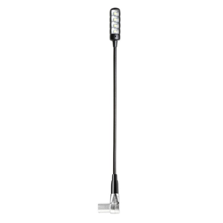 Adam Hall - SLED1 ULTRA XLR 4AC Lampada a Collo d'Oca