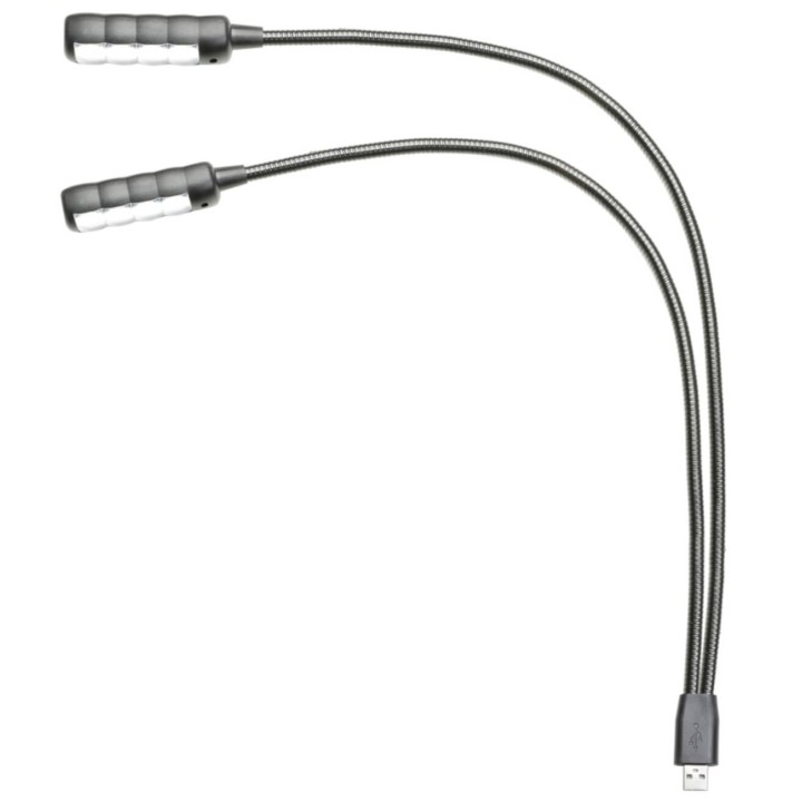 Adam Hall - SLED2 ULTRA USB Lampada a Collo d'Oca