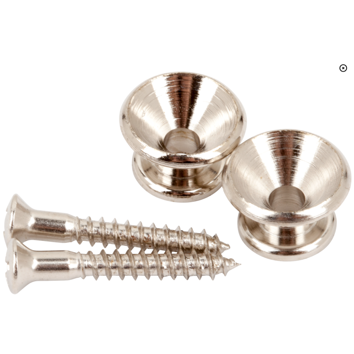 Acquista Fender 0994915000 Original Strap Buttons, Nkl (2) online | Merula Strumenti Musicali