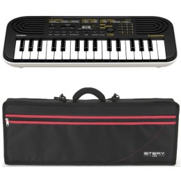 Casio - SA-51 Mini Tastiera 32 Tasti con Borsa
