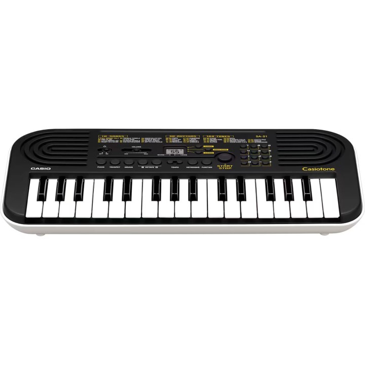 Casio - SA-51 Mini Tastiera 32 Tasti con Borsa
