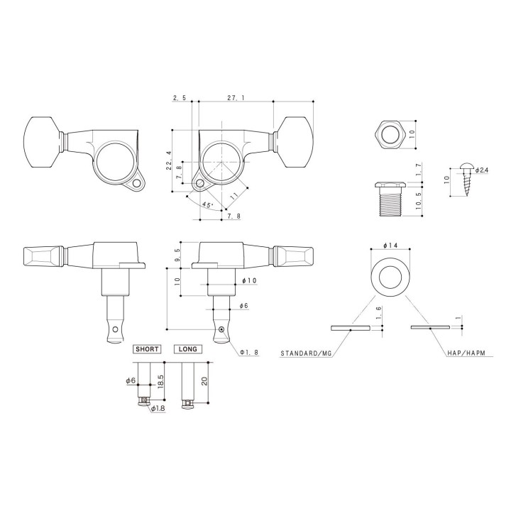 Gotoh - GOT-SG381MGT-07-RC