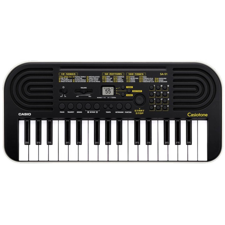 Acquista CASIO Promo Scuola SA-51H7 + Alimentatore + Custodia online | Merula Strumenti Musicali