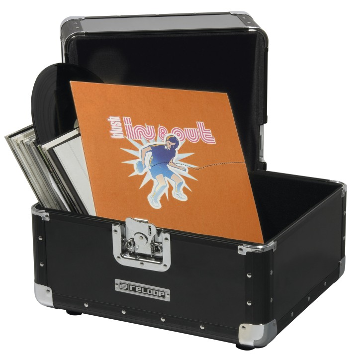 Acquista RELOOP 120 TROLLEY RECORD CASE | BLACK online | Merula Strumenti Musicali