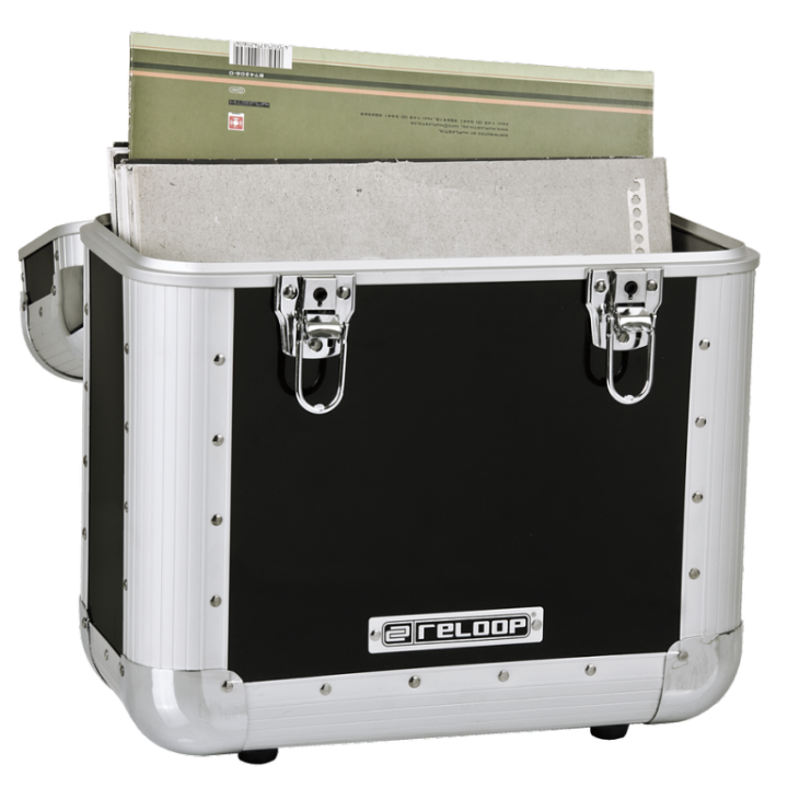 Acquista RELOOP 60 Record Case Black online | Merula Strumenti Musicali