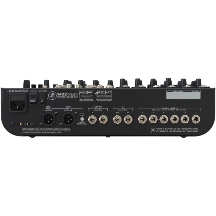 Acquista MACKIE 1402vlz4 online | Merula Strumenti Musicali