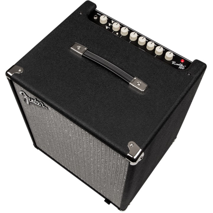 Acquista FENDER Rumble 100 Combo Blk/Slv online | Merula Strumenti Musicali