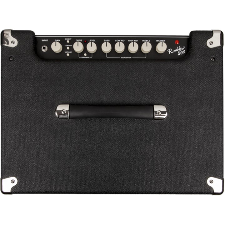 Acquista FENDER Rumble 200 Combo Blk/Slv online | Merula Strumenti Musicali