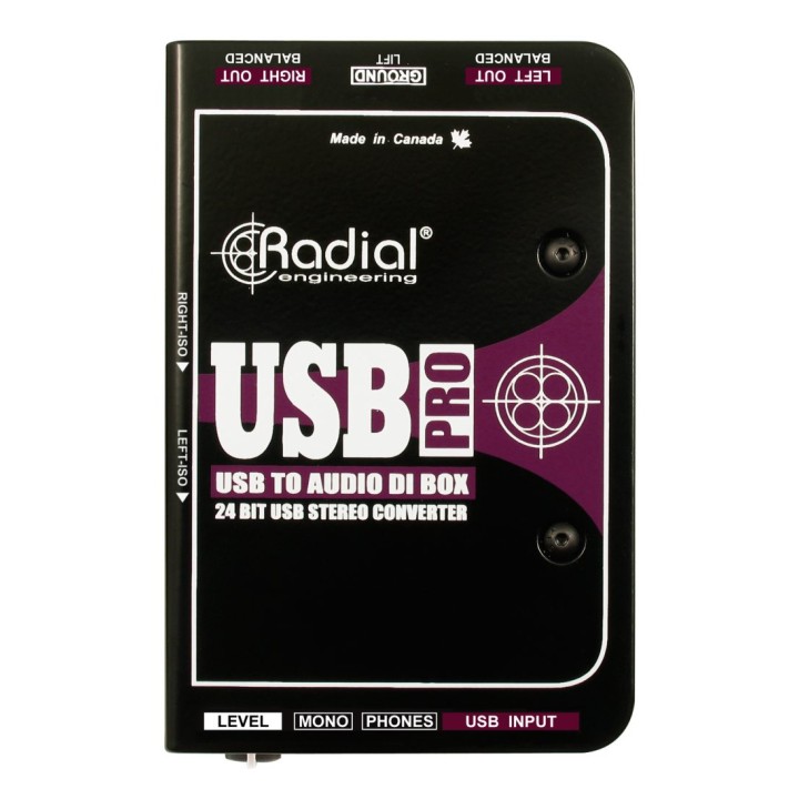 Acquista RADIAL Usb-Pro online | Merula Strumenti Musicali
