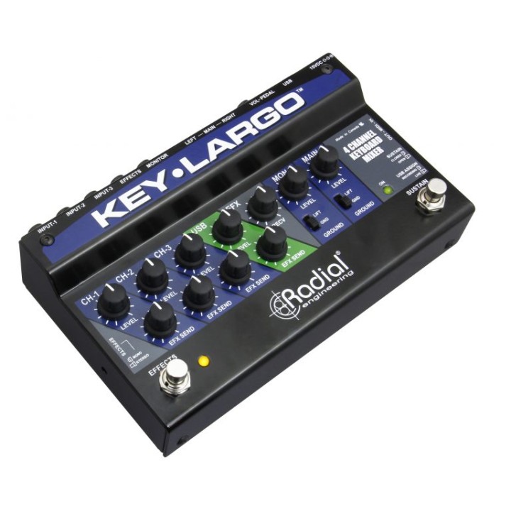 Acquista RADIAL Key Largo online | Merula Strumenti Musicali