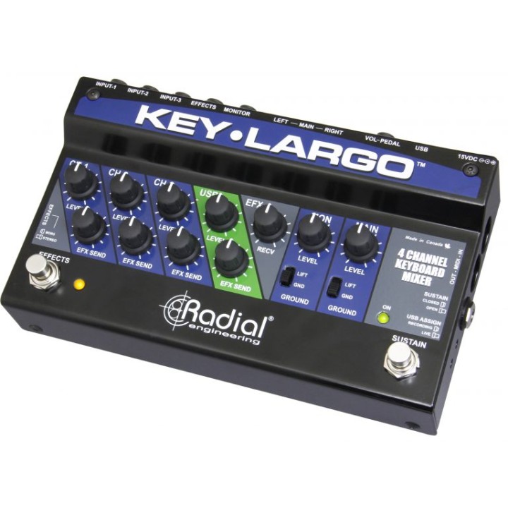 Acquista RADIAL Key Largo online | Merula Strumenti Musicali