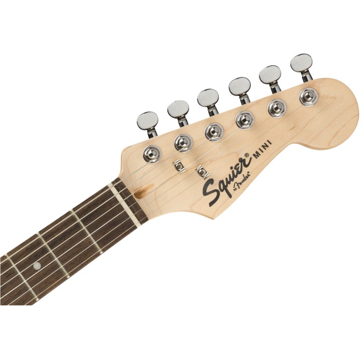 Acquista SQUIER Mini Stratocaster, Laurel Fingerboard, Black online | Merula Strumenti Musicali