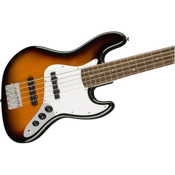 Acquista SQUIER AFFINITY SERIES JAZZ BASS V, LAUREL FINGERBOARD, BROWN SUNBURST online | Merula Strumenti Musicali