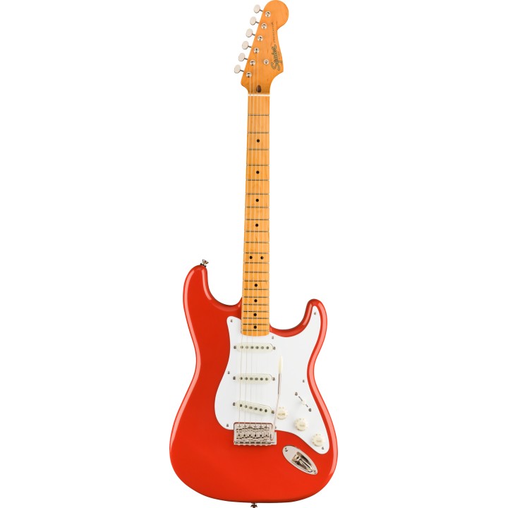 Acquista SQUIER Classic Vibe '50s Stratocaster, Maple Fingerboard, Fiesta Red online | Merula Strumenti Musicali
