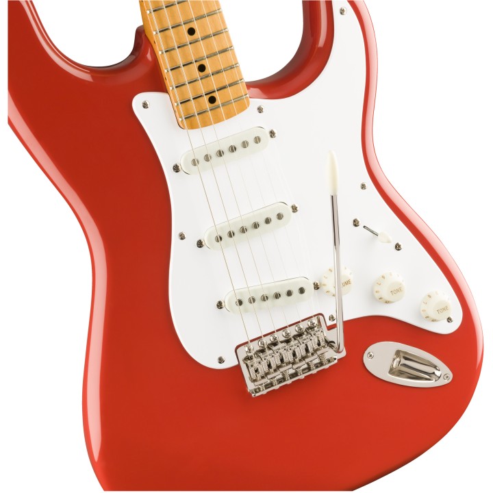 Acquista SQUIER Classic Vibe '50s Stratocaster, Maple Fingerboard, Fiesta Red online | Merula Strumenti Musicali