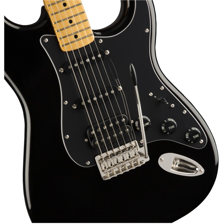 Acquista SQUIER Classic Vibe '70s Stratocaster HSS, Maple Fingerboard, Black online | Merula Strumenti Musicali