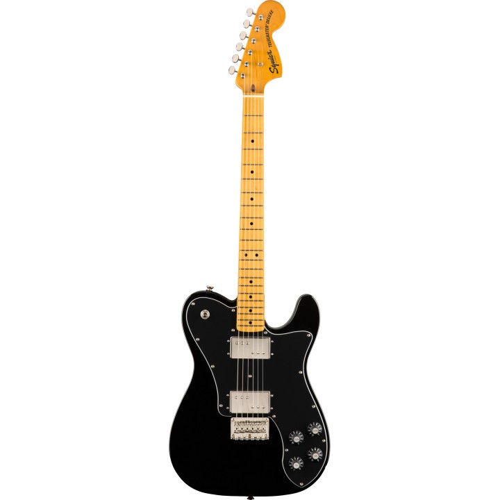 Acquista SQUIER Classic Vibe '70s Telecaster Deluxe, Maple Fingerboard, Black online | Merula Strumenti Musicali