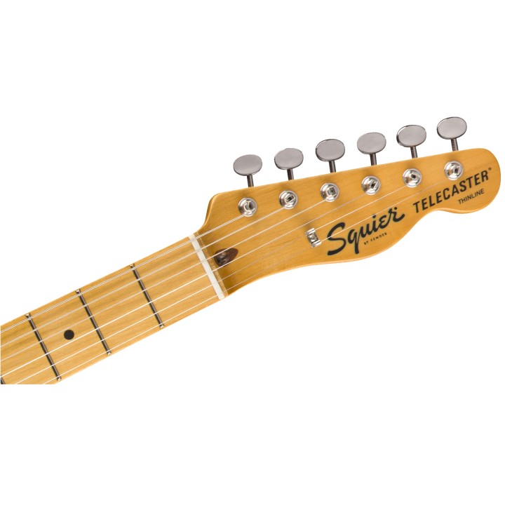 Acquista SQUIER Classic Vibe '70s Telecaster Thinline, Maple Fingerboard, 3-Color Sunburst online | Merula Strumenti Musicali