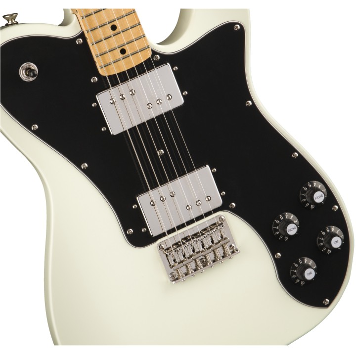 Acquista SQUIER Classic Vibe '70s Telecaster Deluxe, Maple Fingerboard, Olympic White online | Merula Strumenti Musicali