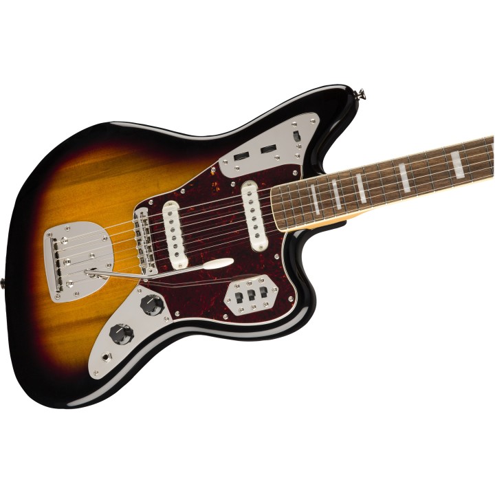 Acquista SQUIER Classic Vibe '70s Jaguar, Laurel Fingerboard, 3-Color Sunburst online | Merula Strumenti Musicali