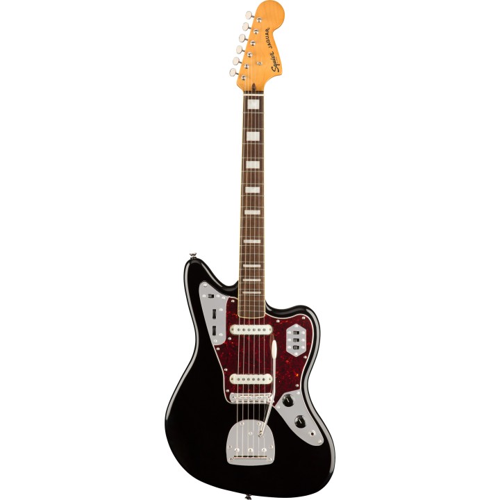 Acquista SQUIER Classic Vibe '70s Jaguar, Laurel Fingerboard, Black online | Merula Strumenti Musicali