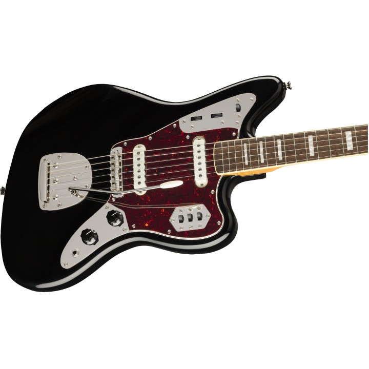 Acquista SQUIER Classic Vibe '70s Jaguar, Laurel Fingerboard, Black online | Merula Strumenti Musicali