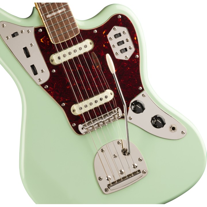 SQUIER - Classic Vibe '70s Jaguar, Laurel Fingerboard, Surf Green | Merula Strumenti Musicali