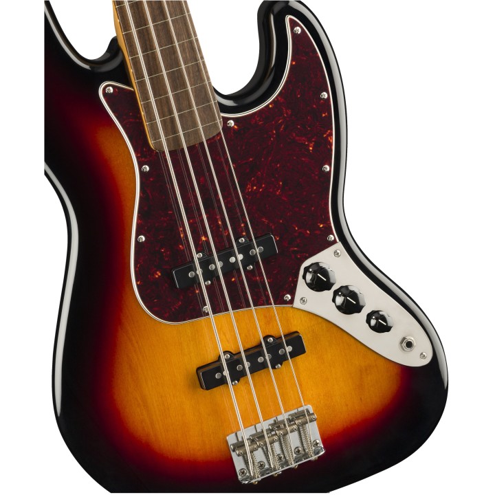 Acquista SQUIER Classic Vibe '60s Jazz Bass Fretless 0374531500 online | Merula Strumenti Musicali