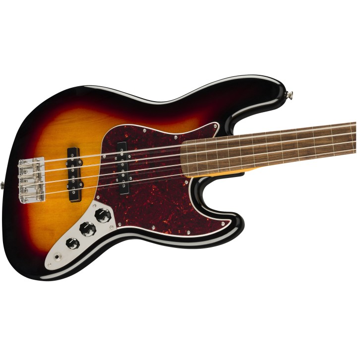 Acquista SQUIER Classic Vibe '60s Jazz Bass Fretless 0374531500 online | Merula Strumenti Musicali