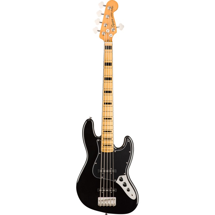 Acquista SQUIER Classic Vibe '70s Jazz Bass® V, Maple Fingerboard, Nero 0374550506 online | Merula Strumenti Musicali