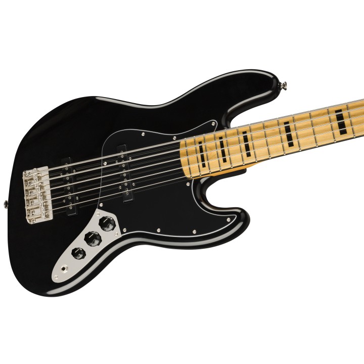 Acquista SQUIER Classic Vibe '70s Jazz Bass® V, Maple Fingerboard, Nero 0374550506 online | Merula Strumenti Musicali