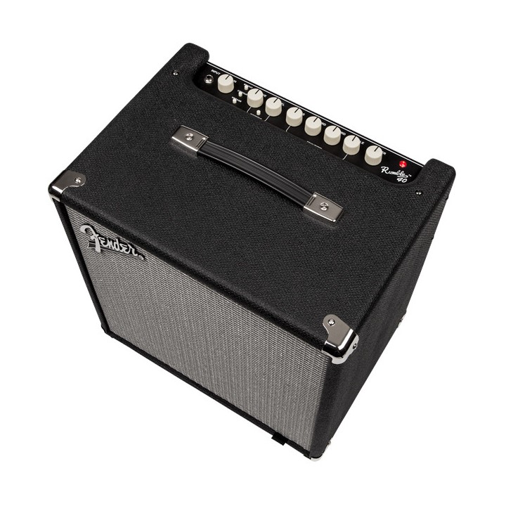 Acquista FENDER RUMBLE 40 COMBO BLK/SLV online | Merula Strumenti Musicali