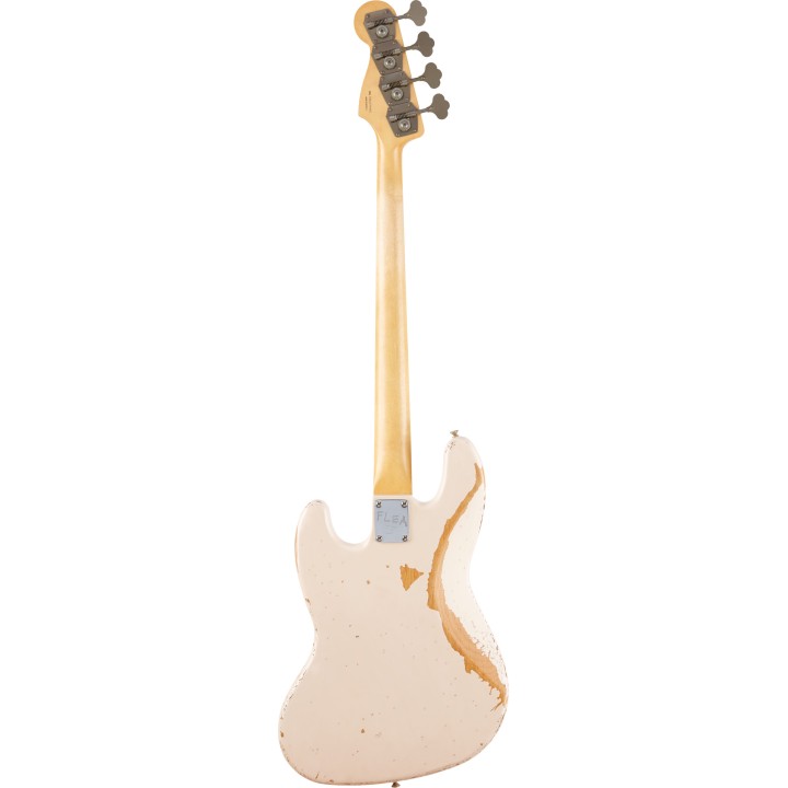 Acquista FENDER Flea Jazz Bass Roadworn Shell Pink 0141020356 online | Merula Strumenti Musicali
