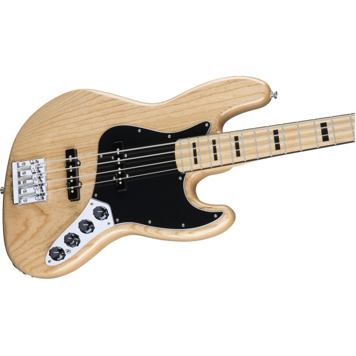 Acquista FENDER DELUXE ACTIVE JAZZ BASS ASH MN NATURAL online | Merula Strumenti Musicali