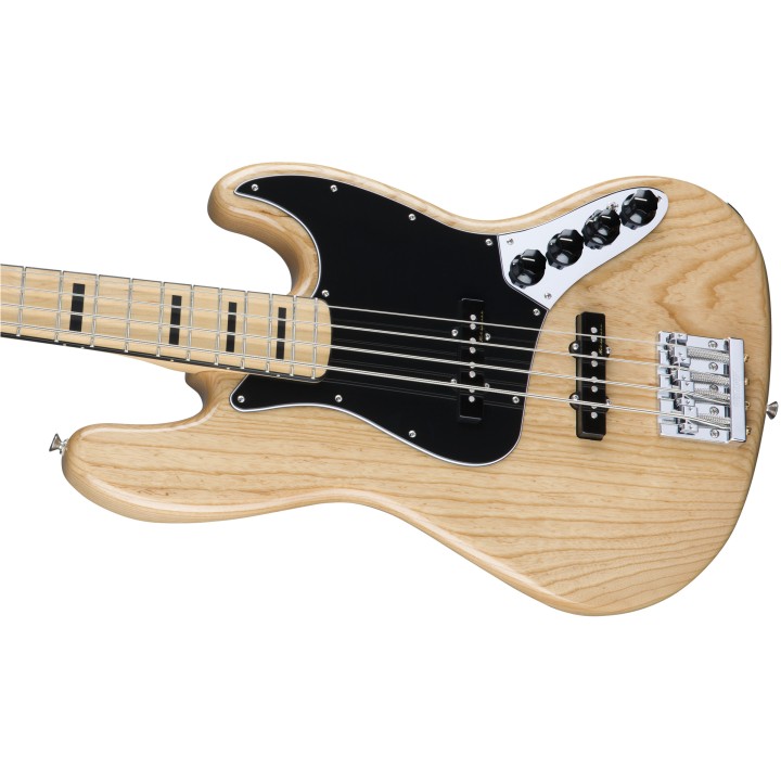 Acquista FENDER DELUXE ACTIVE JAZZ BASS ASH MN NATURAL online | Merula Strumenti Musicali