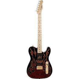Acquista FENDER James Burton Telecaster, Maple Fingerboard, Red Paisley Flames online | Merula Strumenti Musicali