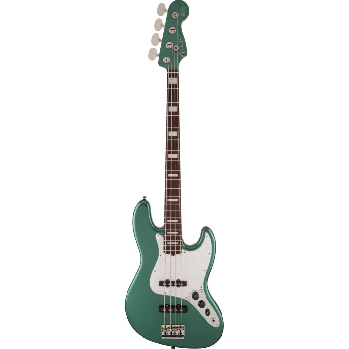 Acquista FENDER Adam Clayton Jazz Bass, Rosewood Fingerboard, Sherwood Green Metallic online | Merula Strumenti Musicali