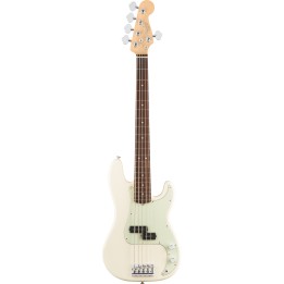Acquista FENDER American Professional Precision Bass V Rw Olympic White online | Merula Strumenti Musicali