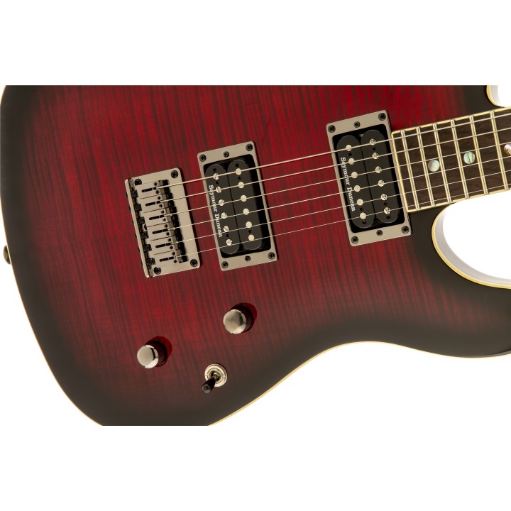 Fender Special Edition Custom Telecaster FMT HH, Laurel Fingerboard, Black Cherry Burst