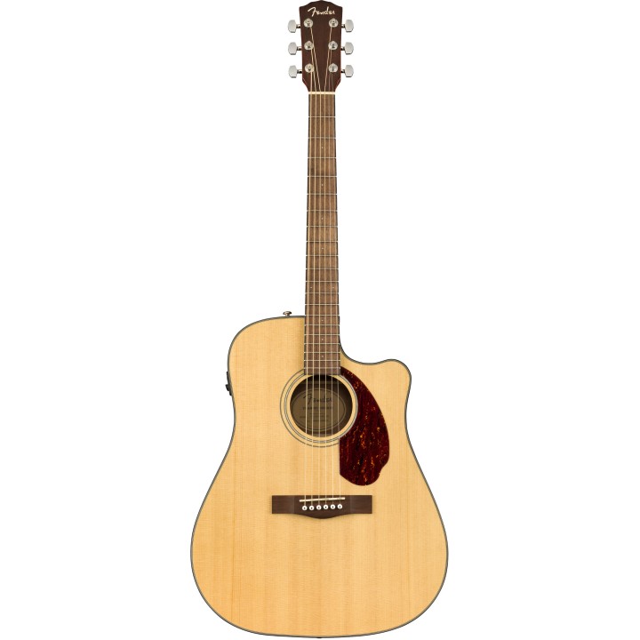 Fender - CD-140SCE Dreadnought, Walnut Fingerboard, Natural W/Case