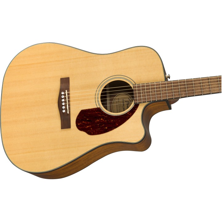 Fender - CD-140SCE Dreadnought, Walnut Fingerboard, Natural W/Case