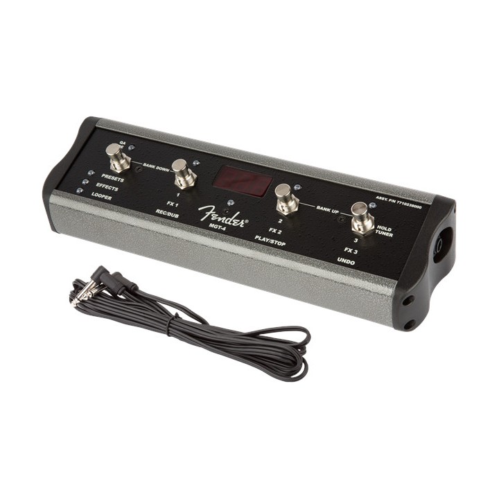 Acquista FENDER Footswitch, Four Button, Mgt-4, 1/4" Connector, Mustang Gt online | Merula Strumenti Musicali