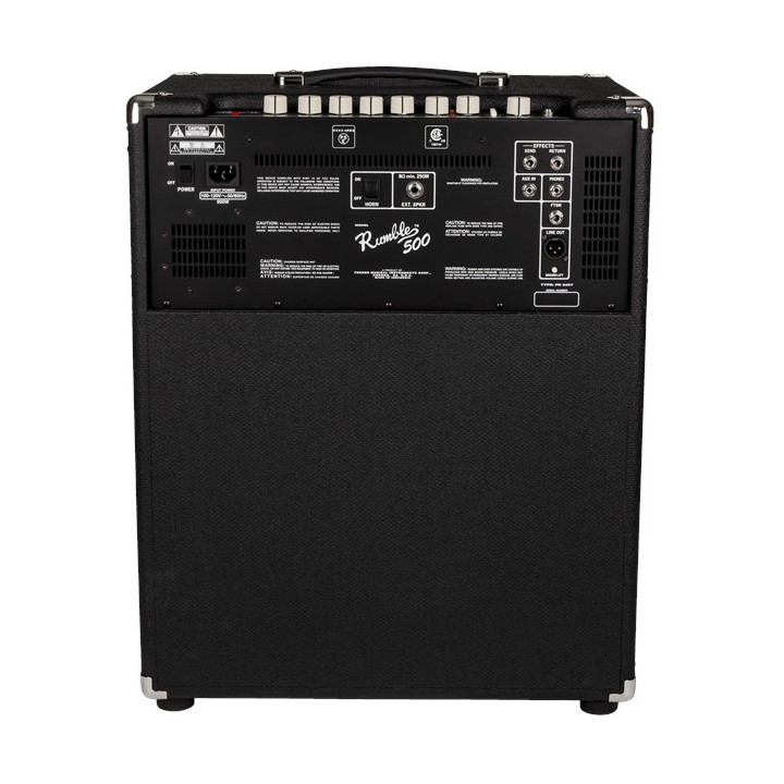 Acquista FENDER Rumble 500 Combo Blk/Slv online | Merula Strumenti Musicali