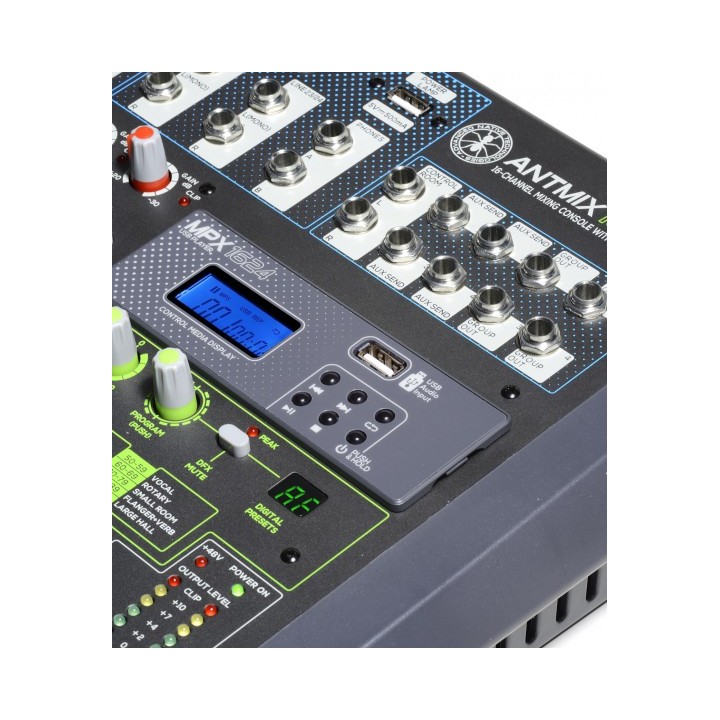 Acquista ANTMIX 16FX USB online | Merula Strumenti Musicali