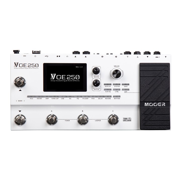 Acquista MOOER Ge250 - Pedaliera Multieffetto online | Merula Strumenti Musicali