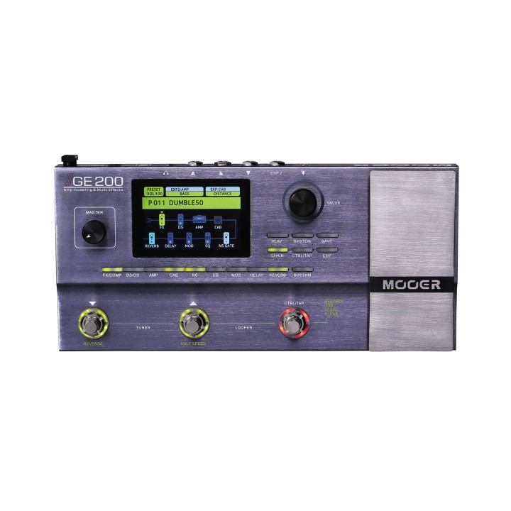 Acquista MOOER Ge200 - Pedaliera Multieffetto online | Merula Strumenti Musicali